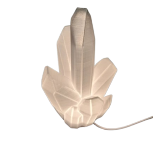 LUMINÁRIA COM DETALHES DE CRISTAIS